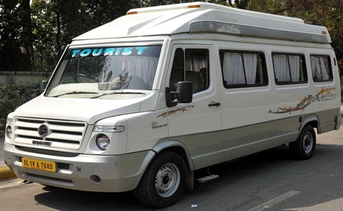 15 seater tempo traveller on rent in delhi